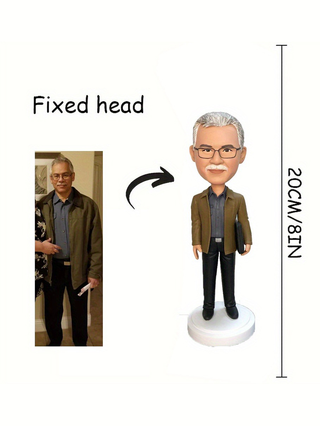 Custom Bobblehead Dolls Personalized Gifts Made from Clay